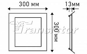 DL-300x300M-24W Warm White - Документ 1